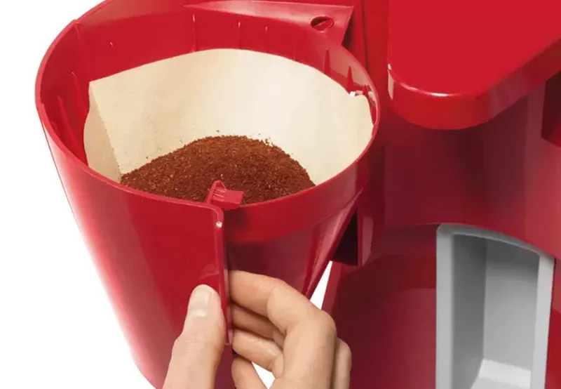 Cafetieră Bosch CompactClass TKA3A034, 1100W, Roșu