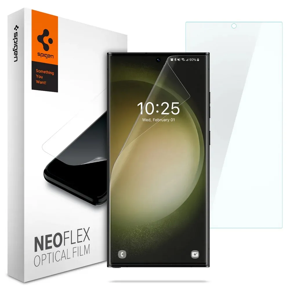 Folie de protecție Spigen Samsung S23 Ultra Neo Flex, Transparent