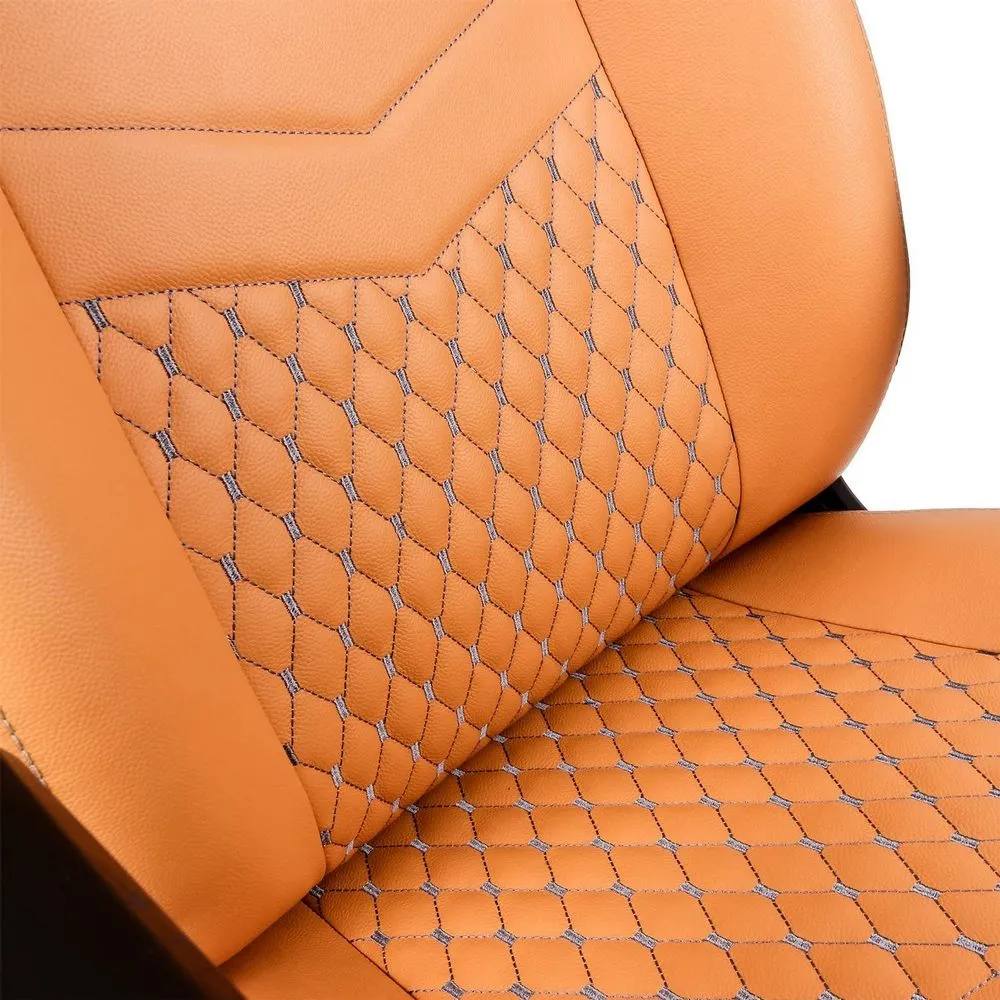 Scaun Gaming Noblechairs Icon, Piele naturală, Coniac/Negru