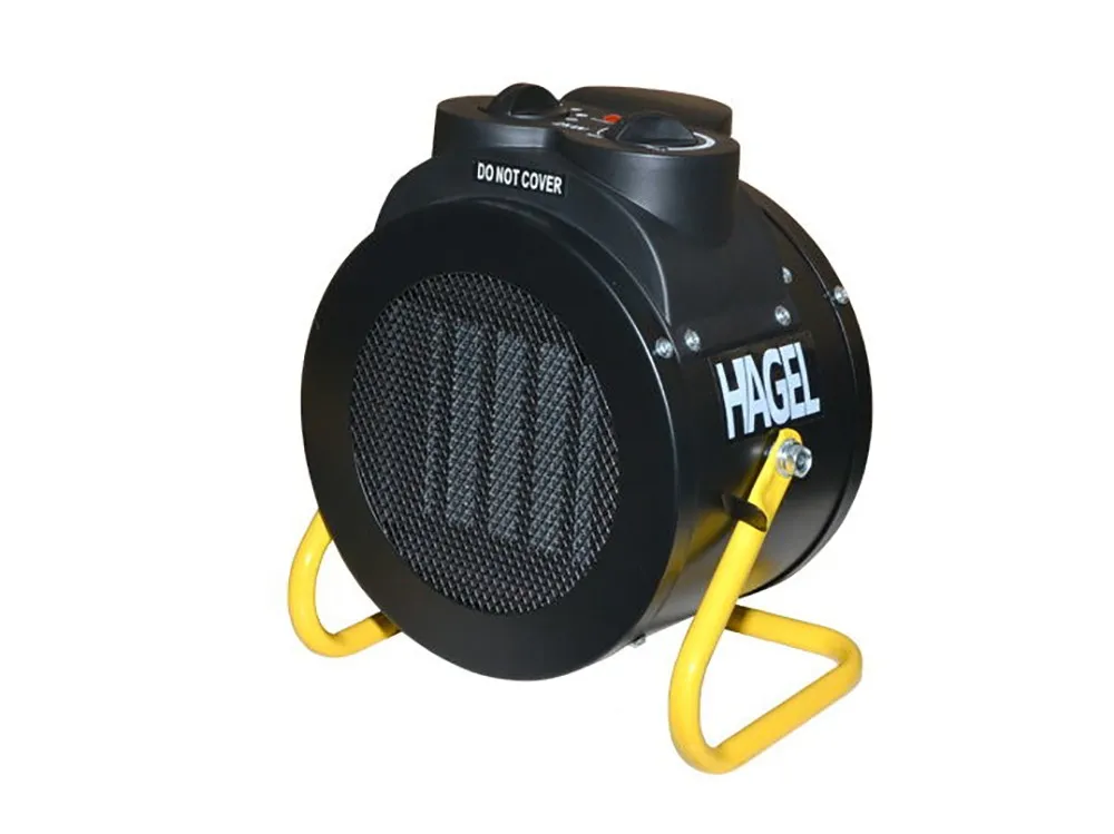Ventilator de încălzire Hagel PTC-2000R, 2000W, Negru