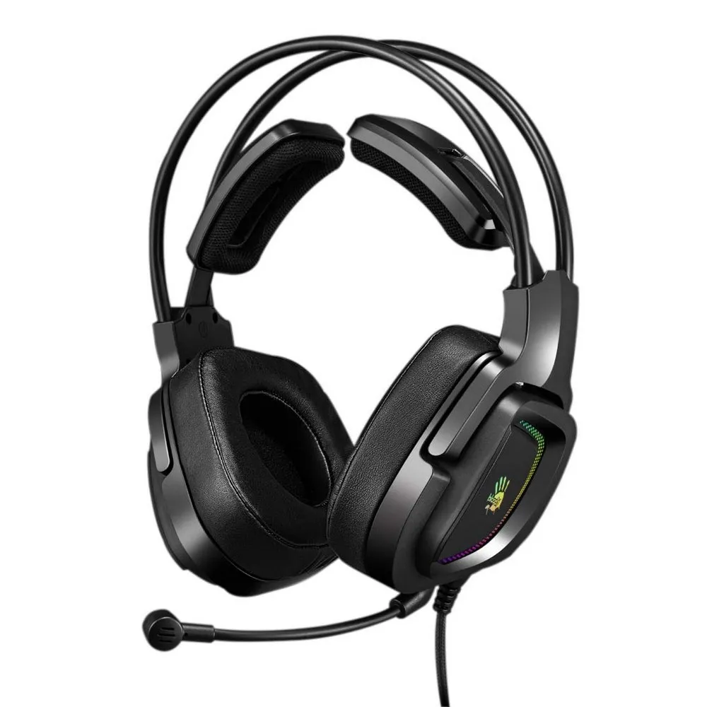 Căști gaming Bloody G575p, Cu fir, Negru