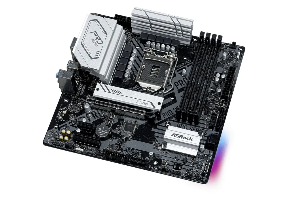 Placă de bază ASRock H570M PRO4, LGA1200, Intel H570, Micro-ATX