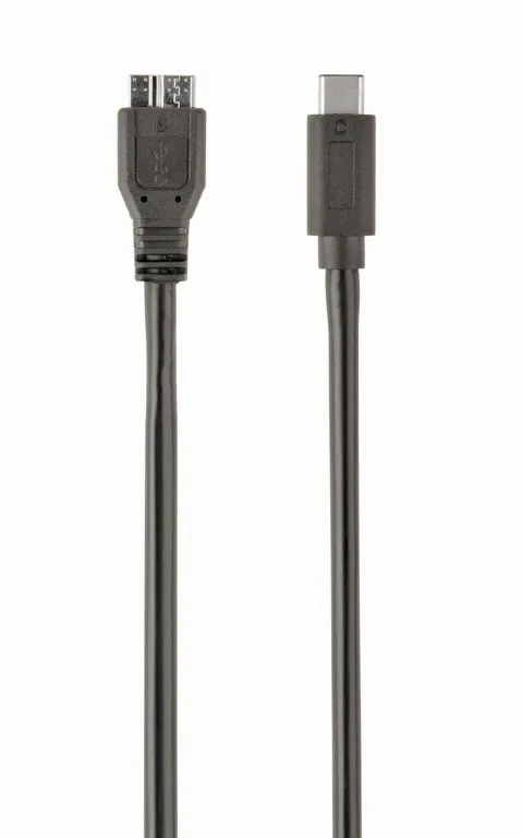 Cablu încărcare și sincronizare Cablexpert CCP-USB3-mBMCM-1M, USB Type-C/micro-USB, 1m, Negru