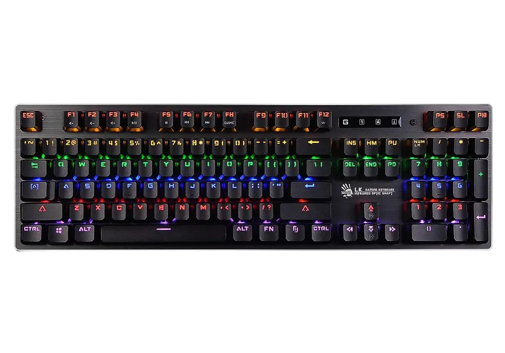 Tastatură Bloody B760, Cu fir, Negru