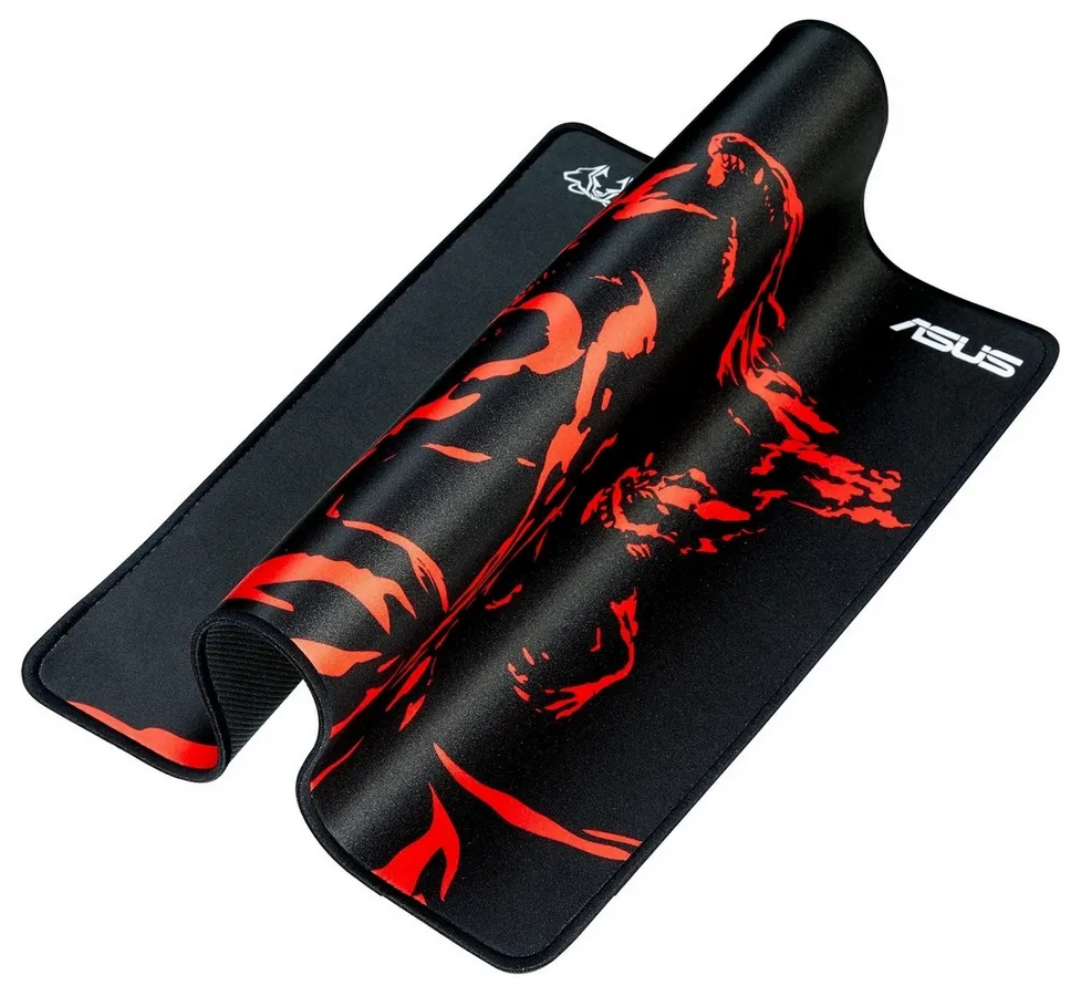 Mouse Pad pentru jocuri ASUS Cerberus Mat Mini, Small, Negru/Roșu