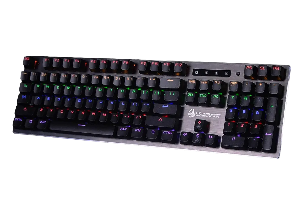 Tastatură Bloody B760, Cu fir, Negru