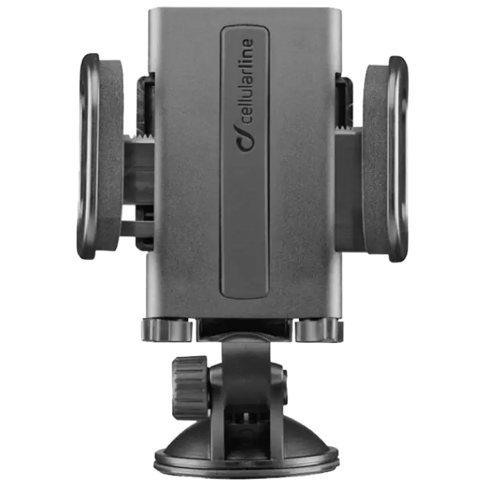 Suport Auto Cellularline Hug Flexi - Universal, Negru
