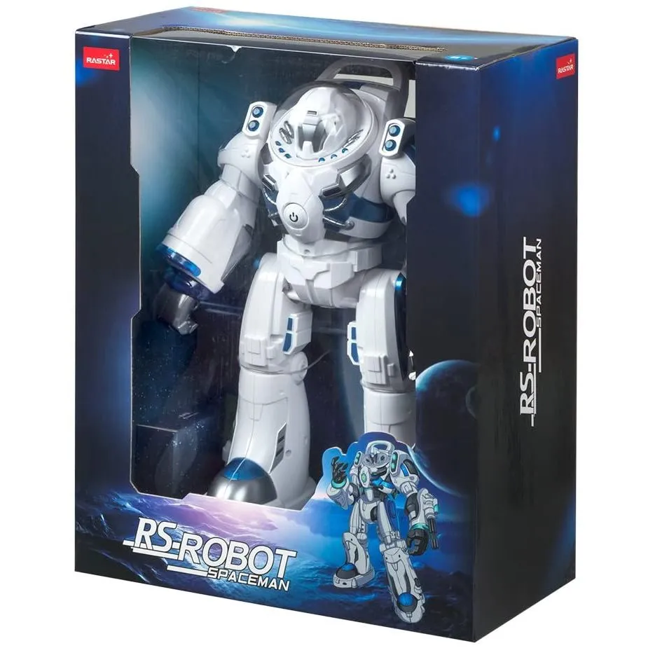 Jucărie interactivă Rastar Robot Spaceman, 1:14, Alb (76960)