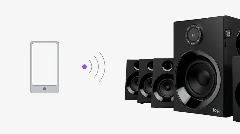 Sistem audio Logitech Z607, Negru