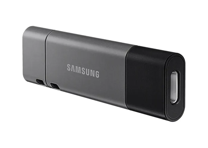 Memorie USB Samsung DUO Plus, 32GB, Negru/Gri