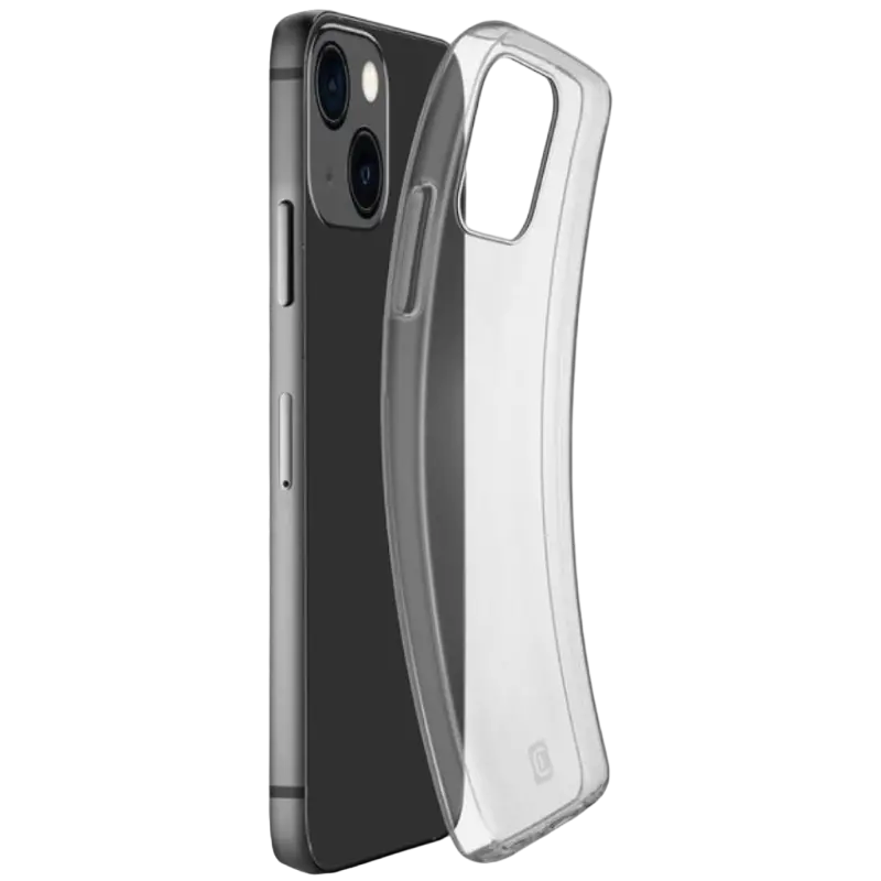 Husă Cellularline Fine - iPhone 13, Transparent