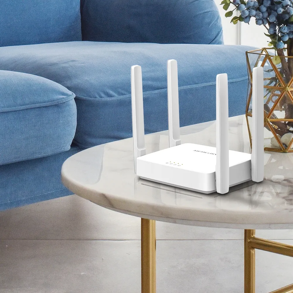 Router fără fir MERCUSYS AC10, Alb
