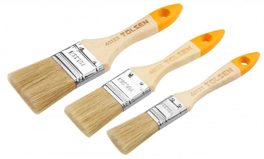 Set de 3 perii pentru zugravit TOLSEN| 1| 1:5| 2