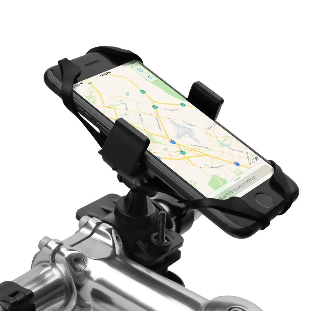 Suport de telefon pentru bicicleta Spigen A250, Negru