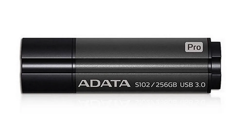Memorie USB ADATA S102 Pro, 256GB, Gri