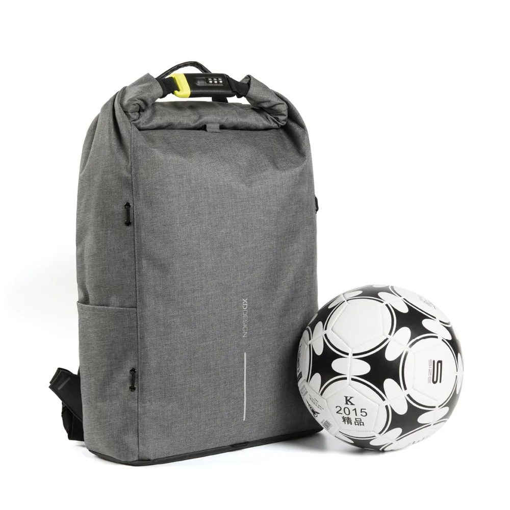Rucsac zilnic Bobby Urban Lite, 15.6", Țesături, Gri