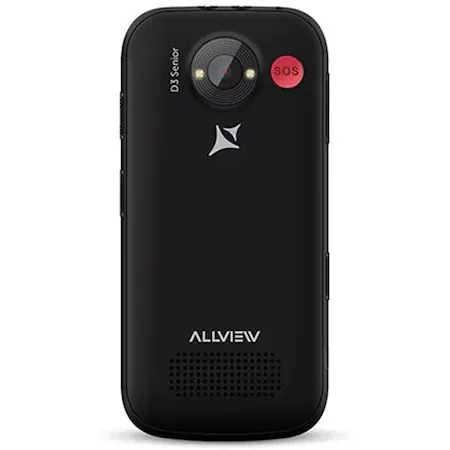 Telefon mobil Allview D3 Senior, Negru