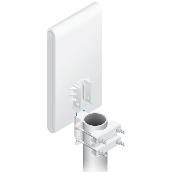 Punct de acces fără fir Ubiquiti Mesh Pro, 450 Mbps, 1300 Mbps, Alb