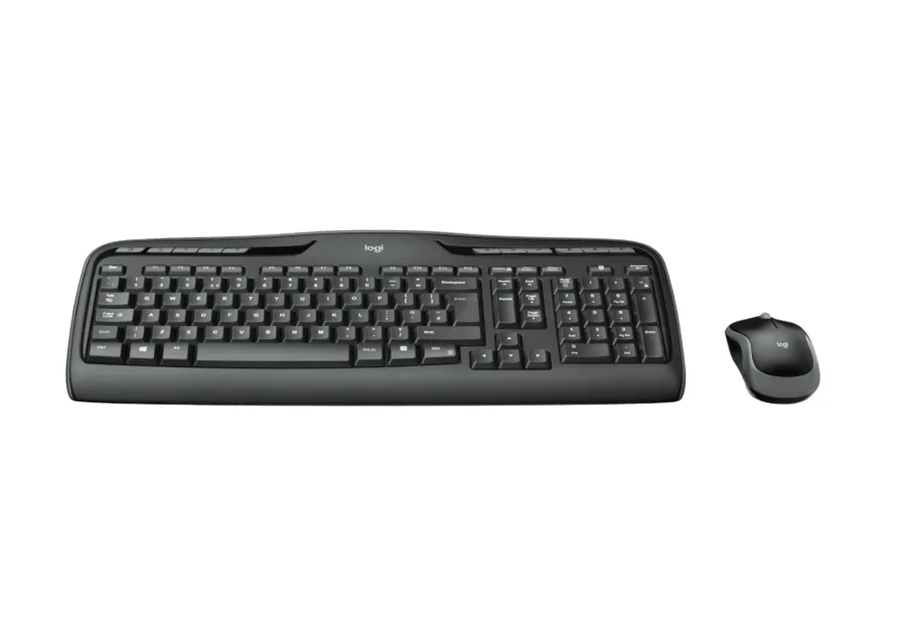 Set Tastatură + Mouse Logitech MK330, Fără fir, Negru