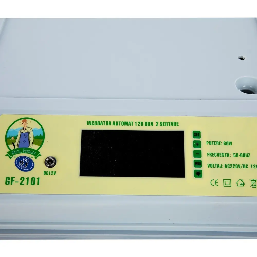 Incubator automat 128 oua 2 sertare Micul Fermier (84362100)
