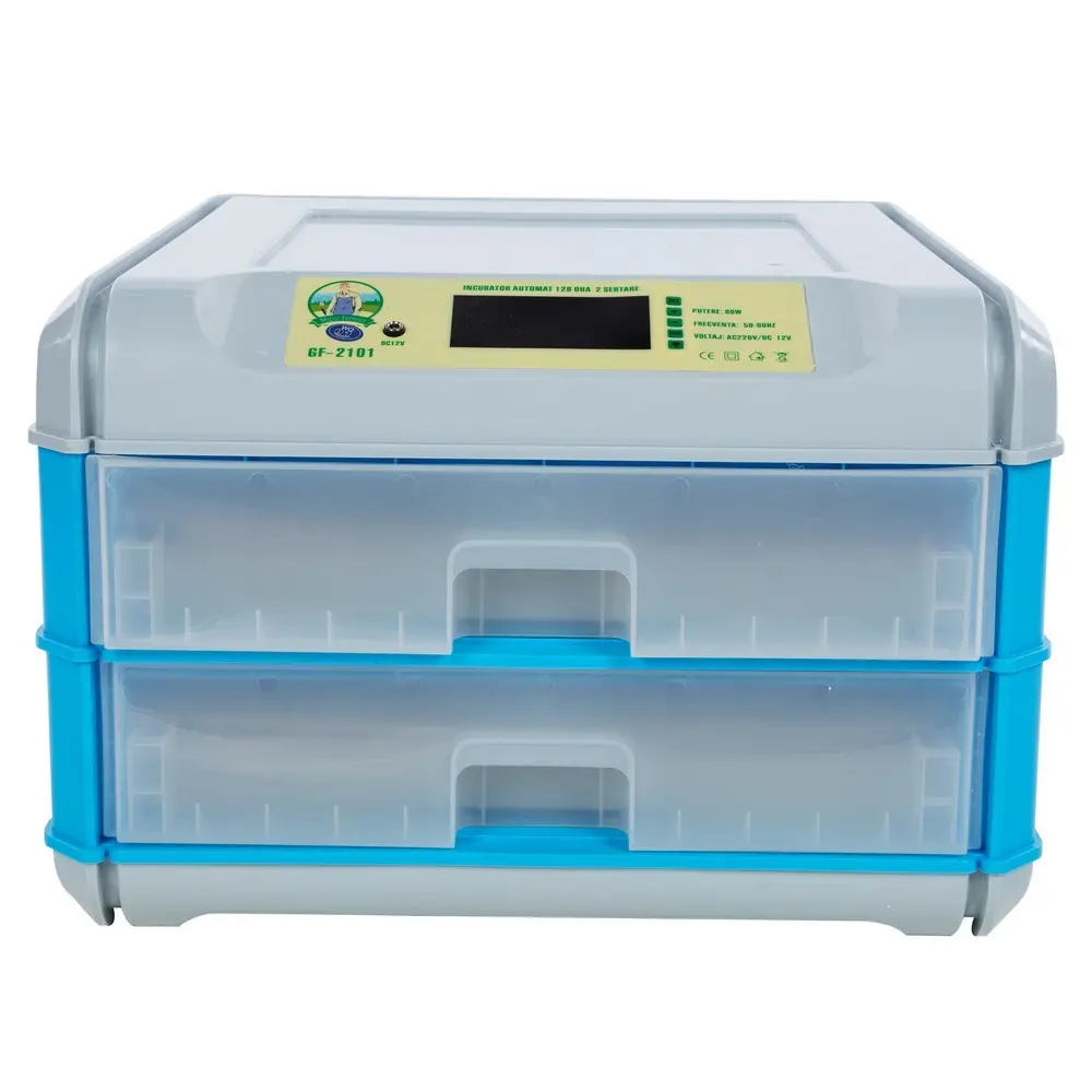 Incubator automat 128 oua 2 sertare Micul Fermier (84362100)