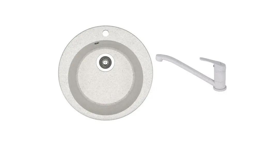 SET chiuveta Dr Gans GALA + SanDonna F 1066 gri