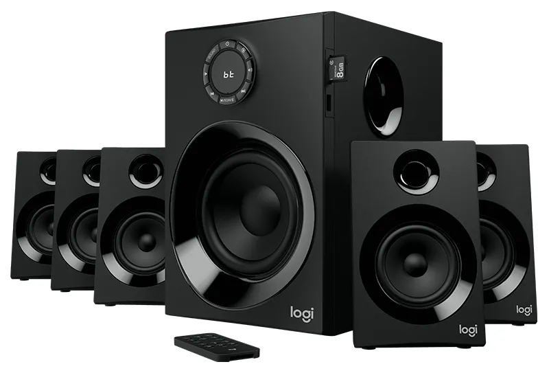 Sistem audio Logitech Z607, Negru