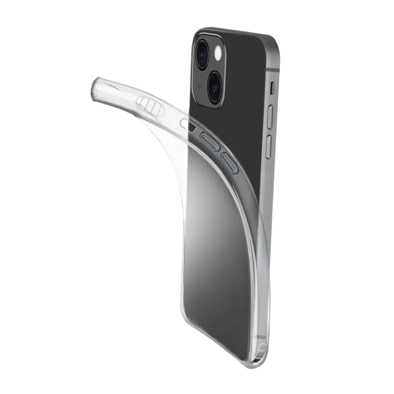 Husă Cellularline Fine - iPhone 13, Transparent