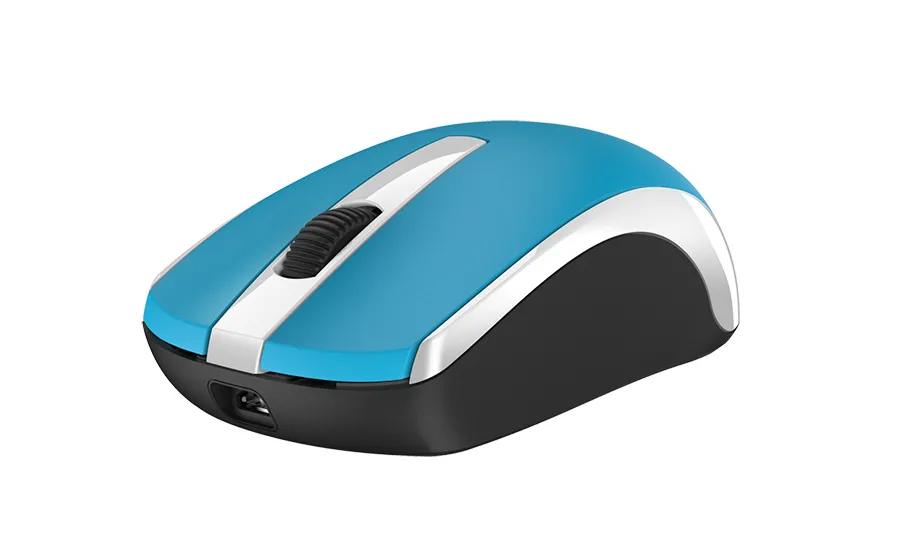 Mouse Wireless Genius ECO-8100, Albastru