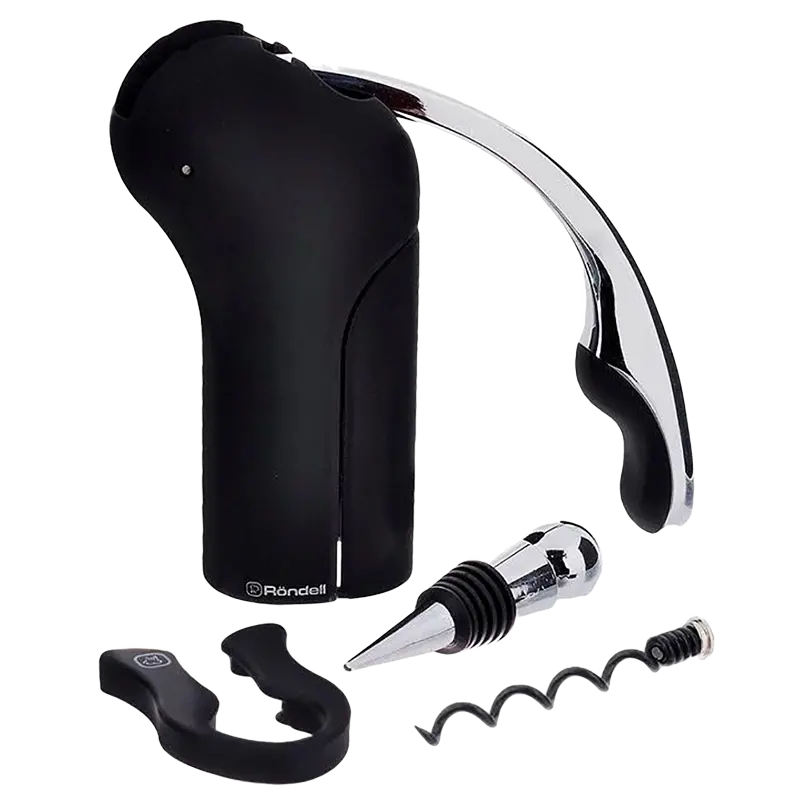 Set pentru vinuri Rondell RD-428, Negru