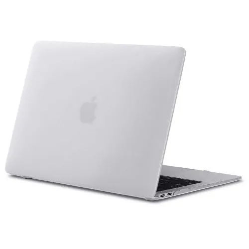 Husă Tech Protect Smartshell Macbook Air 13 (2018-19), Mat Transparent