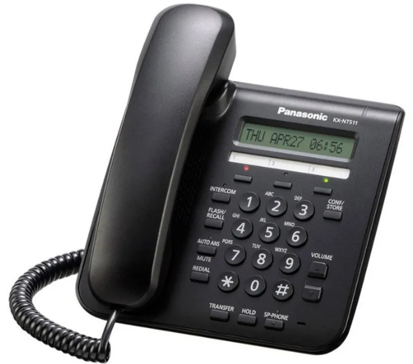 IP-DPT Panasonic KX-NT511ARUB, Black