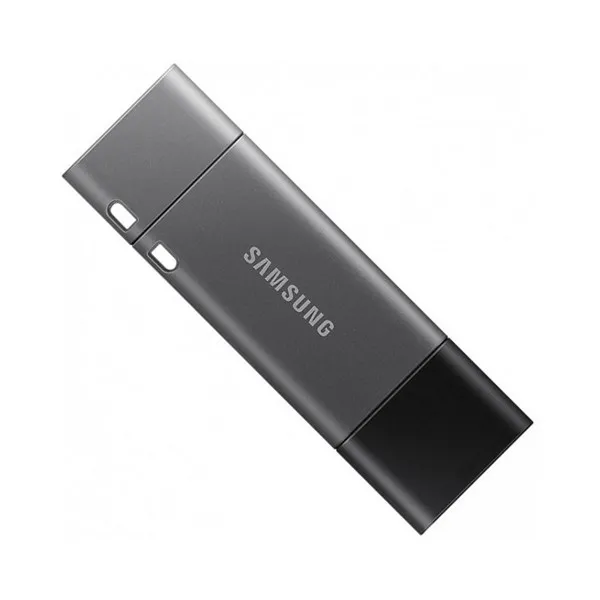 Memorie USB Samsung DUO Plus, 32GB, Negru/Gri