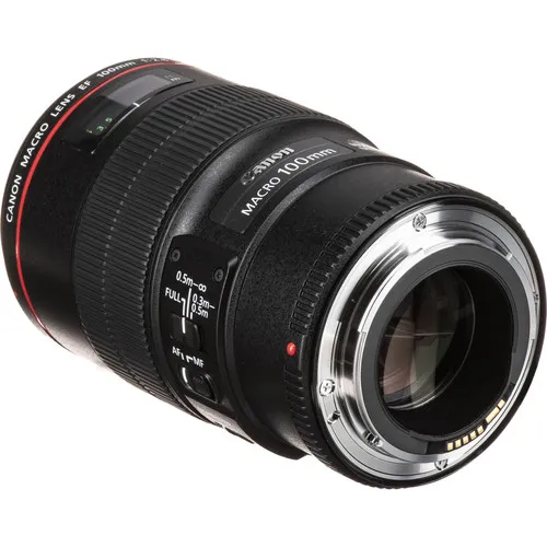Obiectiv foto Canon EF 100mm f/2.8L Macro IS USM
