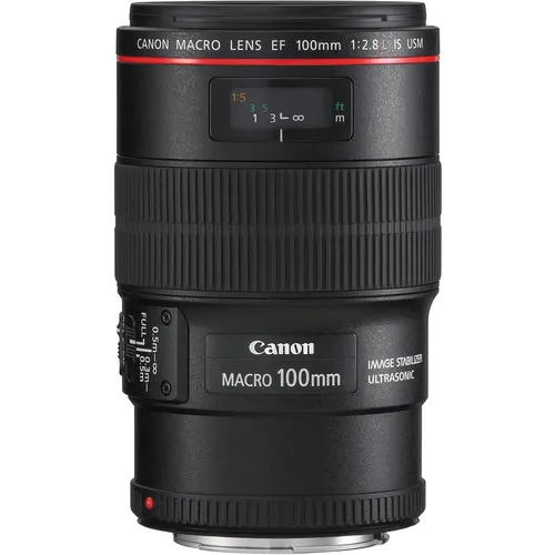 Obiectiv foto Canon EF 100mm f/2.8L Macro IS USM