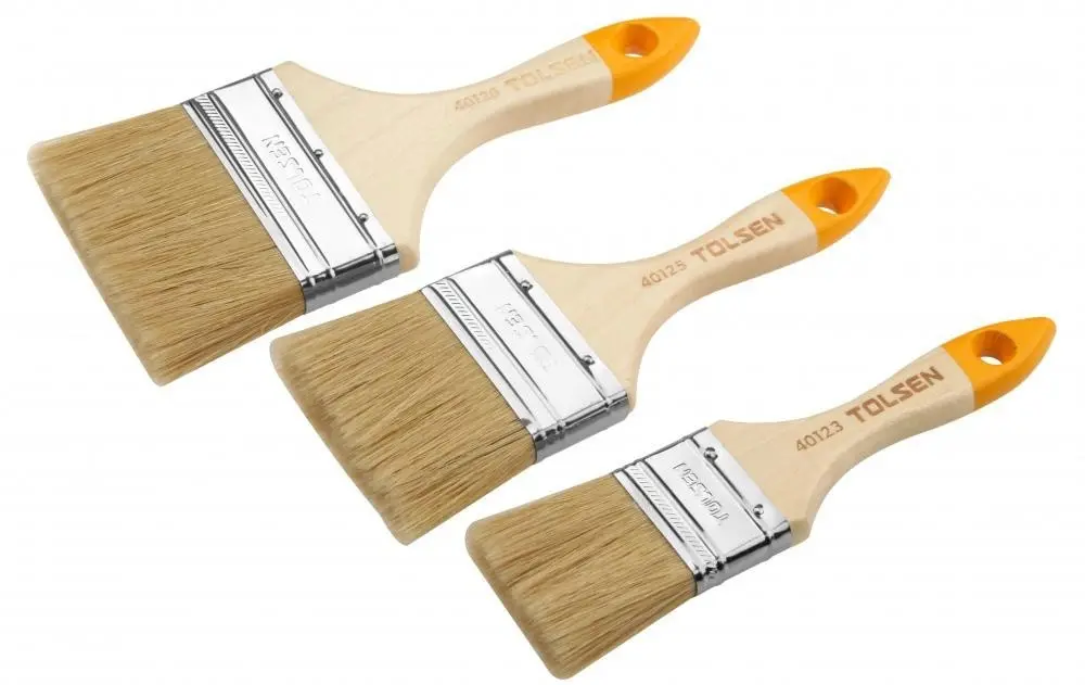 Set de 3 perii pentru zugravit TOLSEN| 2| 3| 4