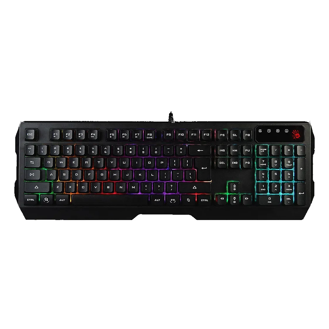Tastatură Bloody Q135, Cu fir, Negru