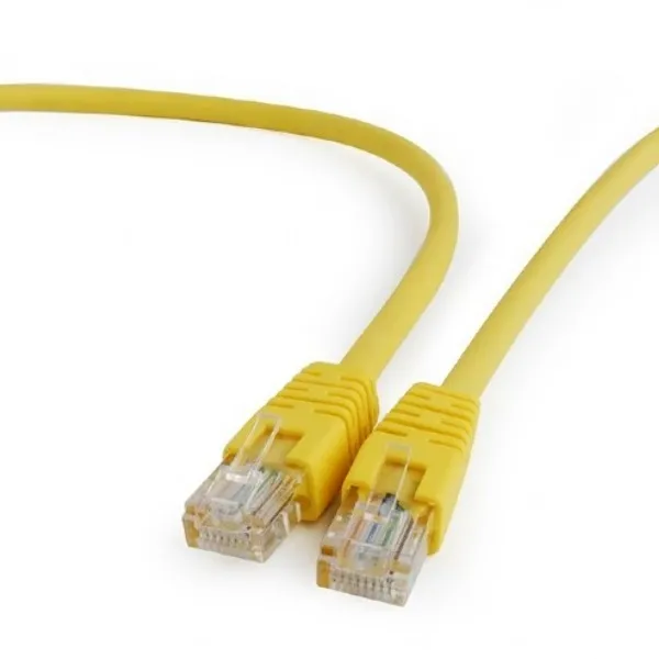 Patch cord Cablexpert PP12-3M/Y, CAT5e UTP, 3m, Galben
