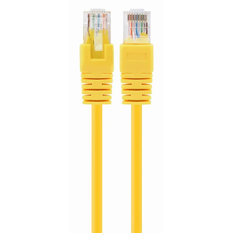 Patch cord Cablexpert PP12-3M/Y, CAT5e UTP, 3m, Galben
