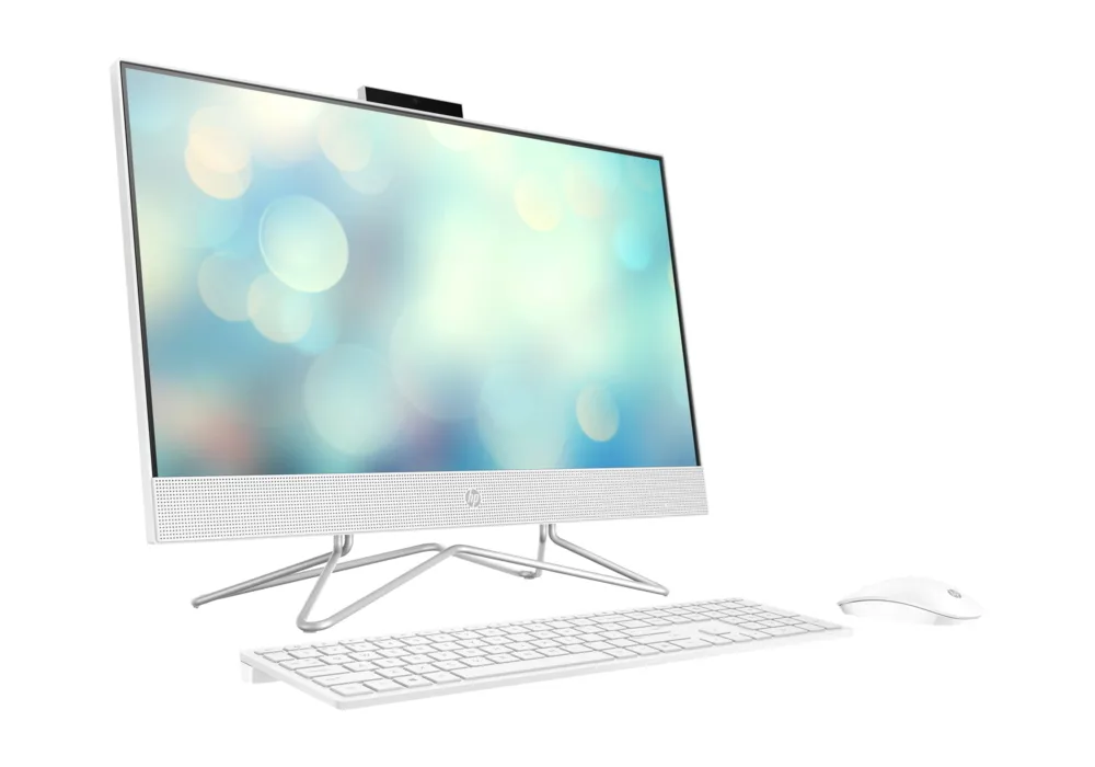 Computer All-in-One HP 24-df1049ur, 23,8", Intel Core i3-1125G4, 8GB/256GB, FreeDOS, Alb