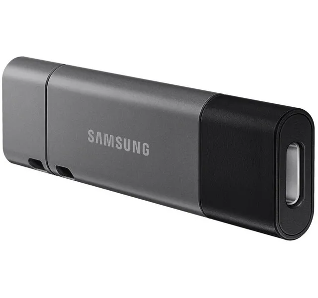 Memorie USB Samsung DUO Plus, 256GB, Gri/Negru