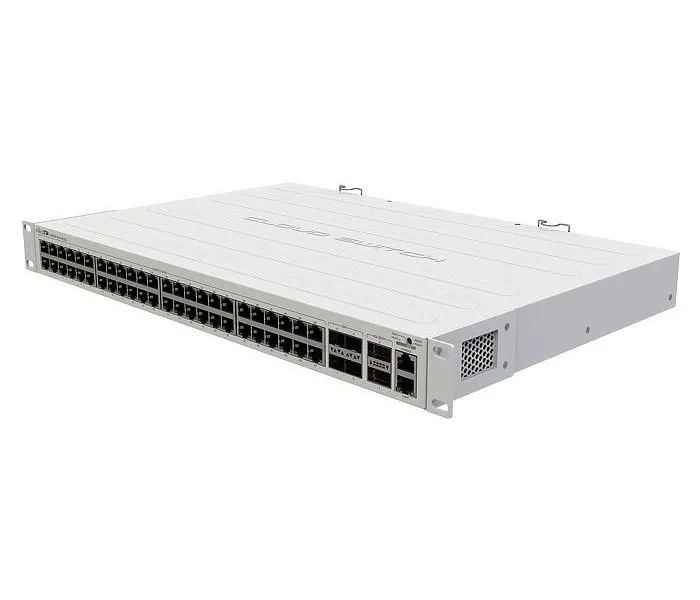 Router MikroTik CRS354-48G-4S+2Q+RM, Alb