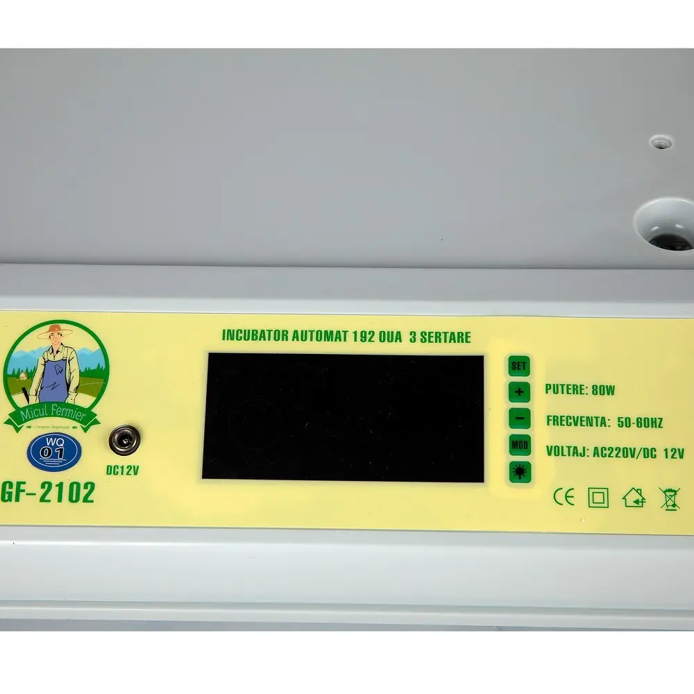 Incubator automat 192oua 3 sertare Micul Fermier (84362100)