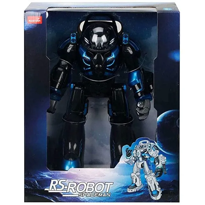 Jucărie cu telecomandă Rastar Robot Spaceman, Negru/Albastru (76960)
