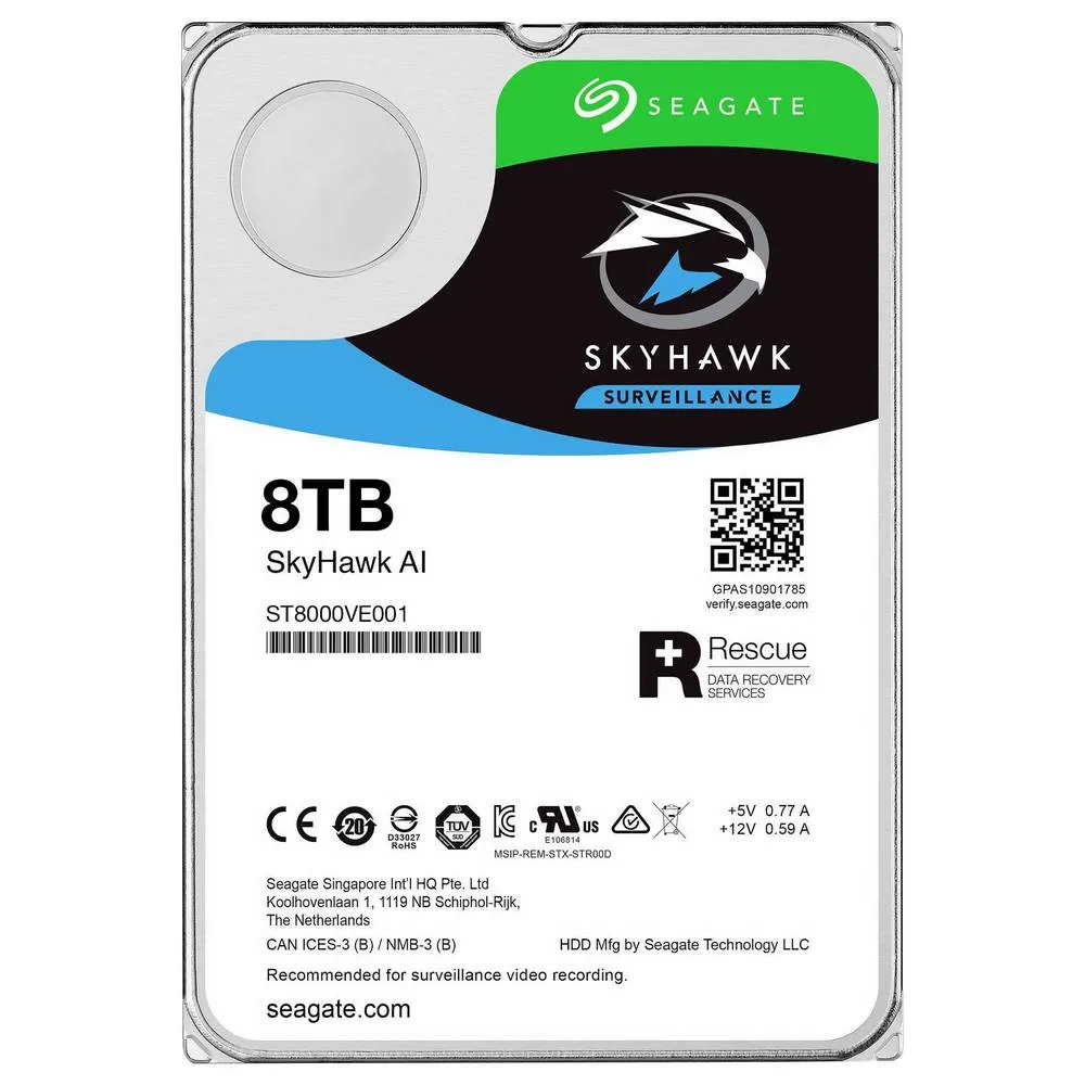 Unitate HDD Seagate SkyHawk AI, 3.5