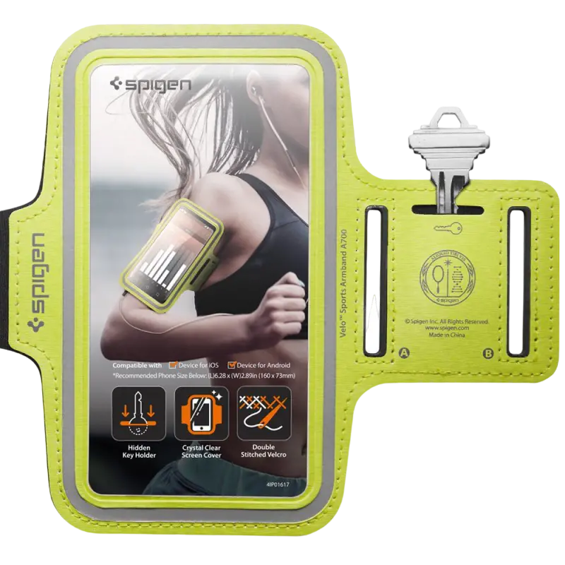 Husa arm band universala Spigen A700, Neon
