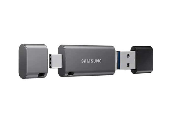Memorie USB Samsung DUO Plus, 256GB, Gri/Negru