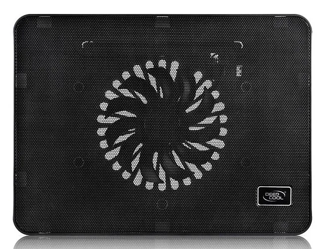 Notebook Cooling Pad Deepcool WIND PAL MINI, up to 15.6', 1x140mm Blue LED,  Adjustable height