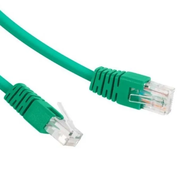 Patch cord Cablexpert PP12-0.25M/G, CAT5e UTP, 0,25m, Verde