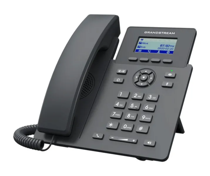 Telefon IP Grandstream GRP2601P, Negru